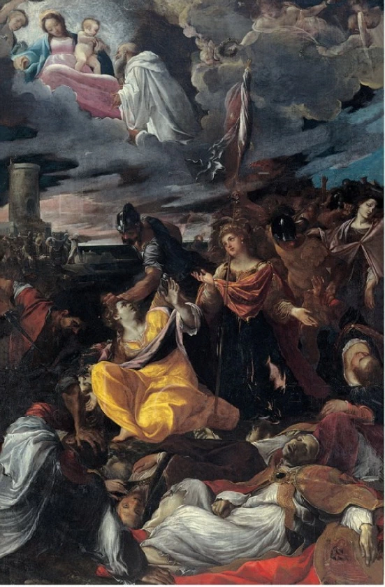 Martirio di sant'Orsola - Pinacoteca Nazionale di Bologna